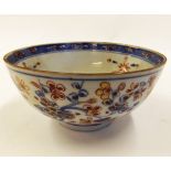 A Chinese Imari porcelain bowl, 6" diameter