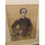 N L, INITIALLED, pastel, Portrait of a Royal Artillery Officer 1856, 13" x 10"