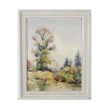 *JACK MERRIOTT, RI, ROI, RSMA, RWS (1901-1968, BRITISH) Landscape with trees watercolour, signed