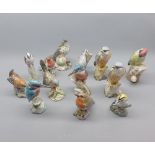 Collection of various Mack models of birds (13)