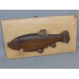 Vintage preserved fish (A/F), 16" long