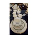 Royal Doulton modern "Rondelay" tea/dinner service, (mainly six place setting)