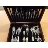 Modern canteen of various silver plated Kings pattern cutlery