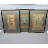 AFTER JAMES A MCNEILL WHISTLER, group of three coloured prints, published for The Studio, The Purple