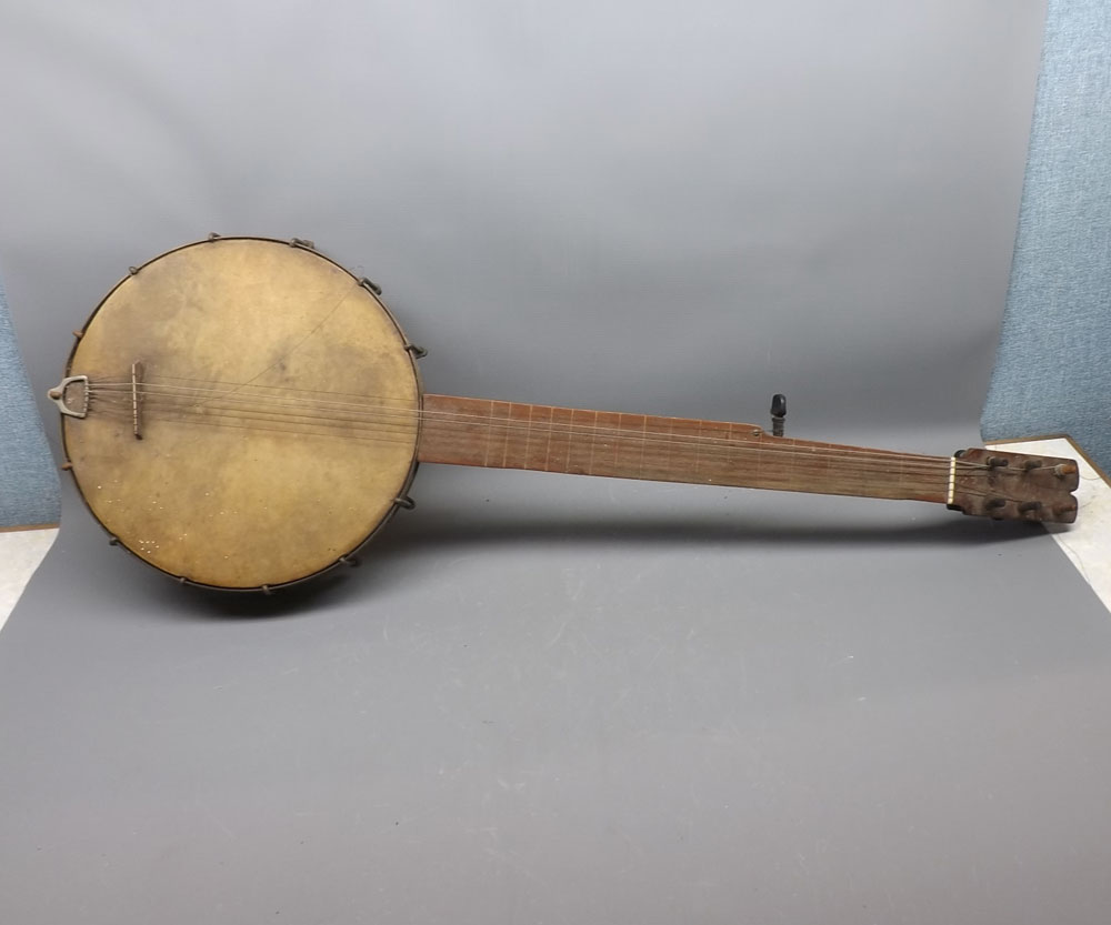 Vintage Banjo, for restoration, 34" long, unsigned
