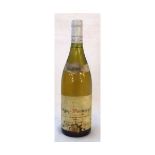 Twelve bottles of Puligny-Montrachet Premier Cru les Folatieres 1988