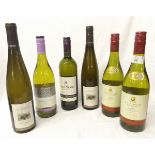 Villa Maria Reisling 2011: 2 bottles, Mittnacht Pinot Blanc 2002: 2 bottles, Oxford Landing Pinot