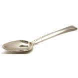 George III basting spoon, Old English pattern, length 12", London 1801, makers mark RC with