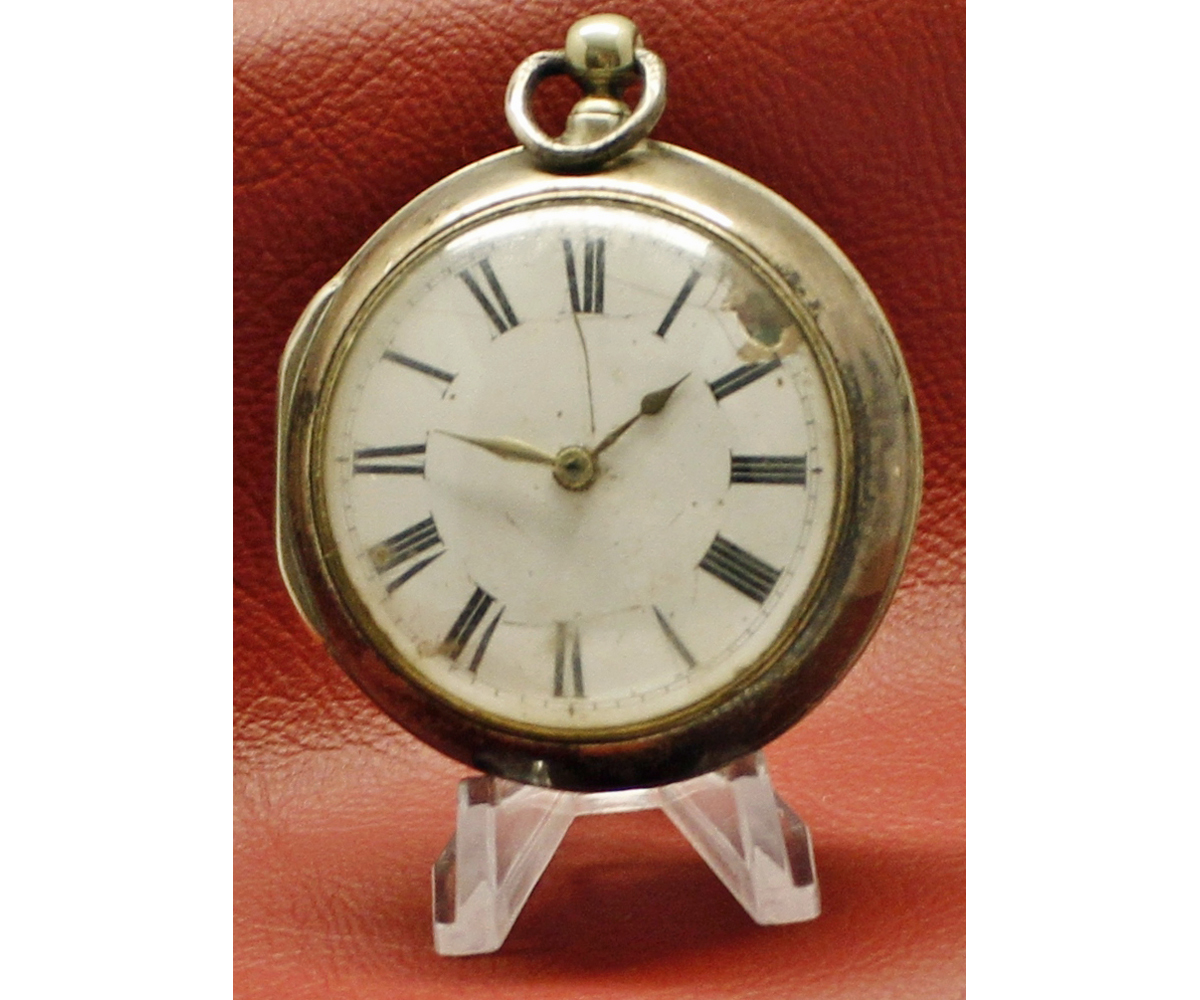 Last quarter of the 18th century silver pair cased verge watch, Wm Pybus - Clerkenwell, London, No