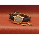 Mixed Lot: late 20th century gold plated quartz ladies watch, Tissot, the quartz movement to an