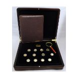 London Mint Office, The Royal House of Windsor Gold Coin Collection set of twelve 9ct gold coins