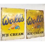 TWO TIN WALL'S ICE CREAM SIGNS