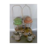 BOX: TWO TILLY LAMPS AND ASSORTED BLOW LAMPS