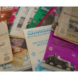 ASSORTED MOTOR RACING PROGRAMMES FROM THE 1950s, 60s AND 80s, VARIOUS BP MOTOR SPORT BOOKLETS AND