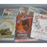 QUANTITY OF AUTOCAR MAGAZINES, MOSTLY WARTIME 1940-45