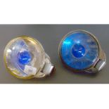 PAIR OF NOTEK BLUE SPOT LAMPS