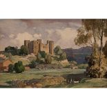 *LEONARD RUSSELL SQUIRRELL, RWS, RI, RE (1893-1979, BRITISH) Ludlow watercolour, signed and dated