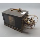 Wilson Warden & Co Ltd metal-cased barograph, for restoration