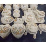 Quantity of Aynsley Cottage Garden china wares, to include selection of various animal-formed