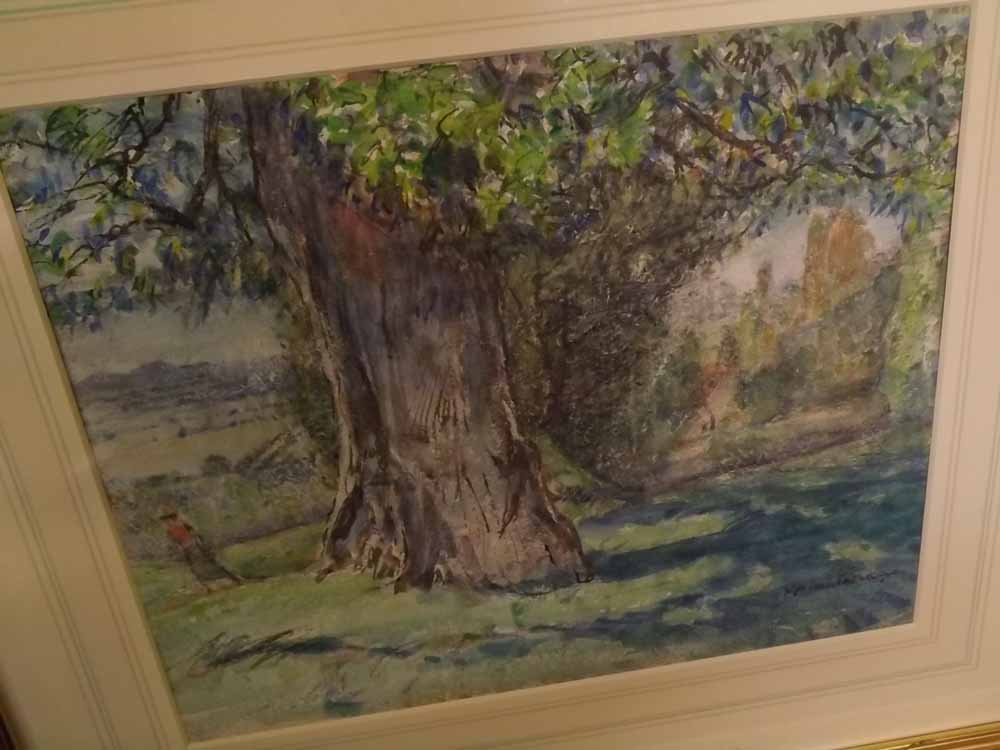 ARCHIBALD STANDISH HARTRICK, RWS, SIGNED, watercolour, Tree study, 11" x 13"