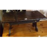 Jack Grimble of Cromer, small rectangular oak coffee table, 30 1/2" long