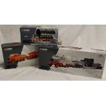 Modern Corgi boxed sets from the Heavy Haulage series to include Knowles Transport Foden S21