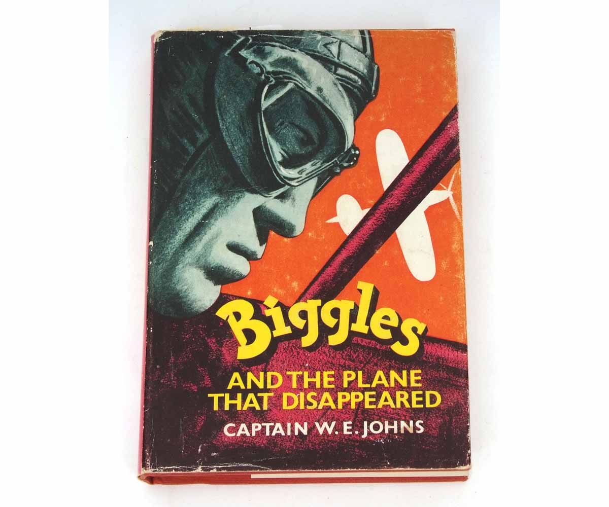 CAPTAIN W E JOHNS: BIGGLES AND THE PLANE THAT DISAPPEARED, 1963, 1st edition, original cloth gilt,