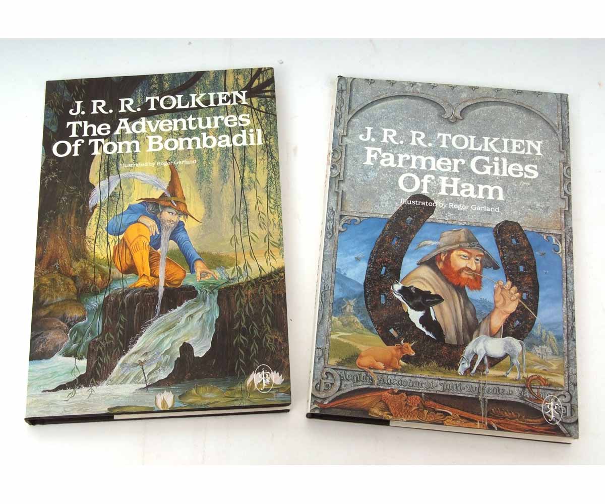 J R R TOLKIEN, 2 titles: THE ADVENTURES OF TOM BOMBADIL AND OTHER VERSES FROM THE RED BOOK,