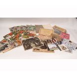 THREE BOXES: assorted ephemera