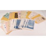 PACKET CONTAINING 100+ theatre programmes c.1940s, all Norfolk Theatres including Theatre Royal,