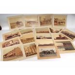 APPROXIMATELY 18 LARGE COLOUR PHOTOGRAPHS depicting Great Yarmouth, Caister and Gorleston circa