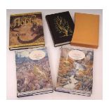 J R R TOLKIEN: 3 titles: POEMS AND STORIES, illustrated Pauline Baines, London, 1980, 1st De Luxe