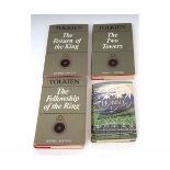 J R R TOLKIEN, 2 titles: THE HOBBIT OR THERE AND BACK AGAIN, London, 1965, 2nd edition, 15th