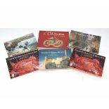 HARPERCOLLINS (PUBLISHED): TOLKIEN POSTCARD BOOKS: 6 titles: TOLKIEN'S DRAGONS AND MONSTERS: