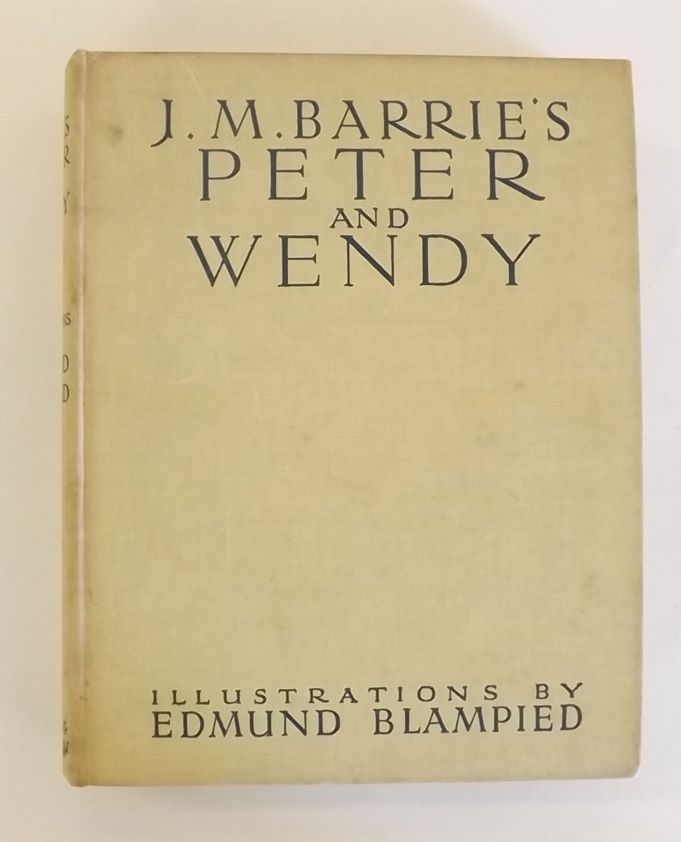 JAMES MATTHEW BARRIE: PETER AND WENDY, illustrated Edmund Blampied 1939 1st edition, 12 mounted - Image 2 of 5