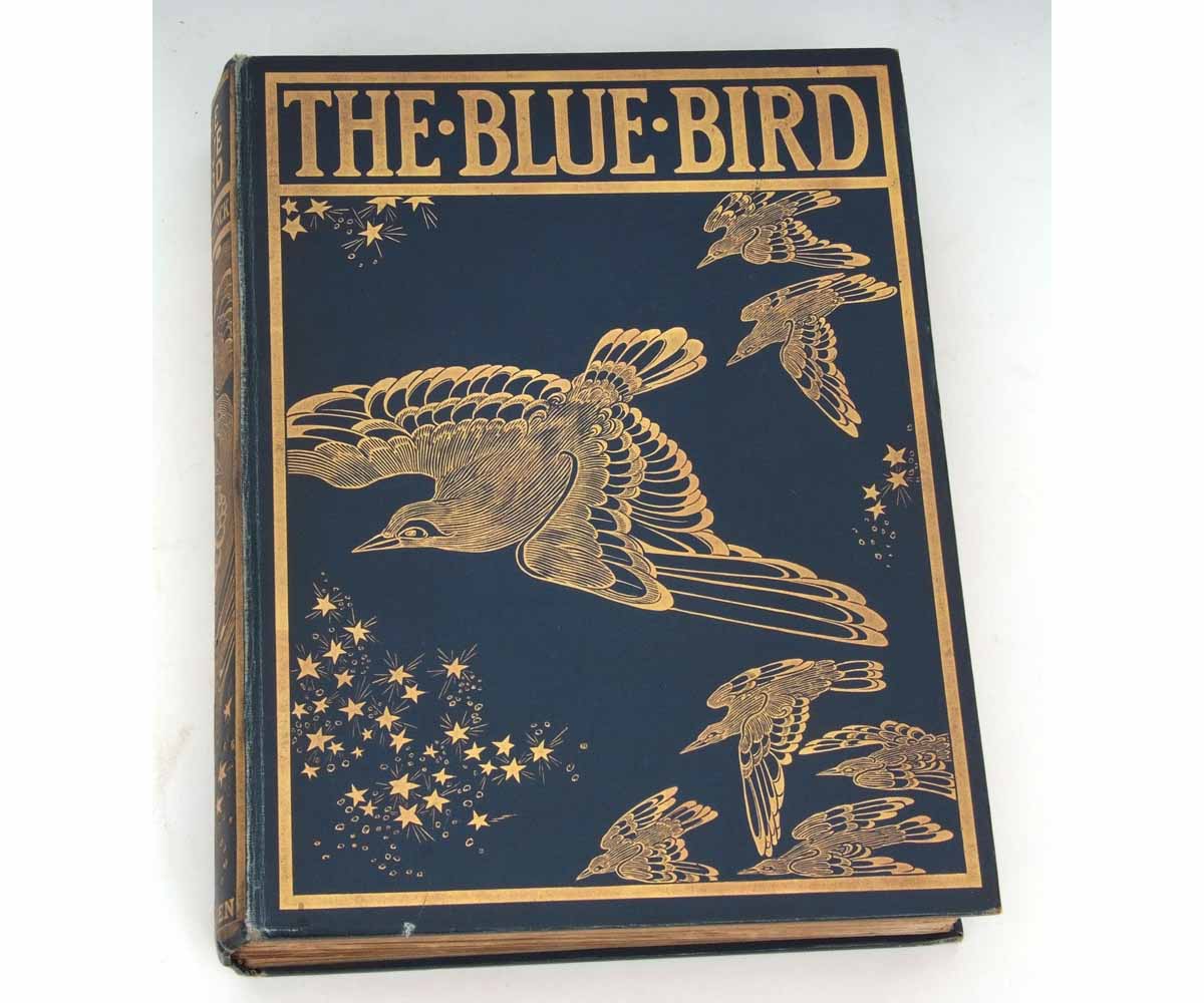 MAURICE MAETERLINCK: THE BLUEBIRD, A FAIRY PLAY IN SIX ACTS, illustrated F Cayley Robinson,