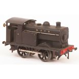 O gauge M D H B clockwork black shunter engine No 9