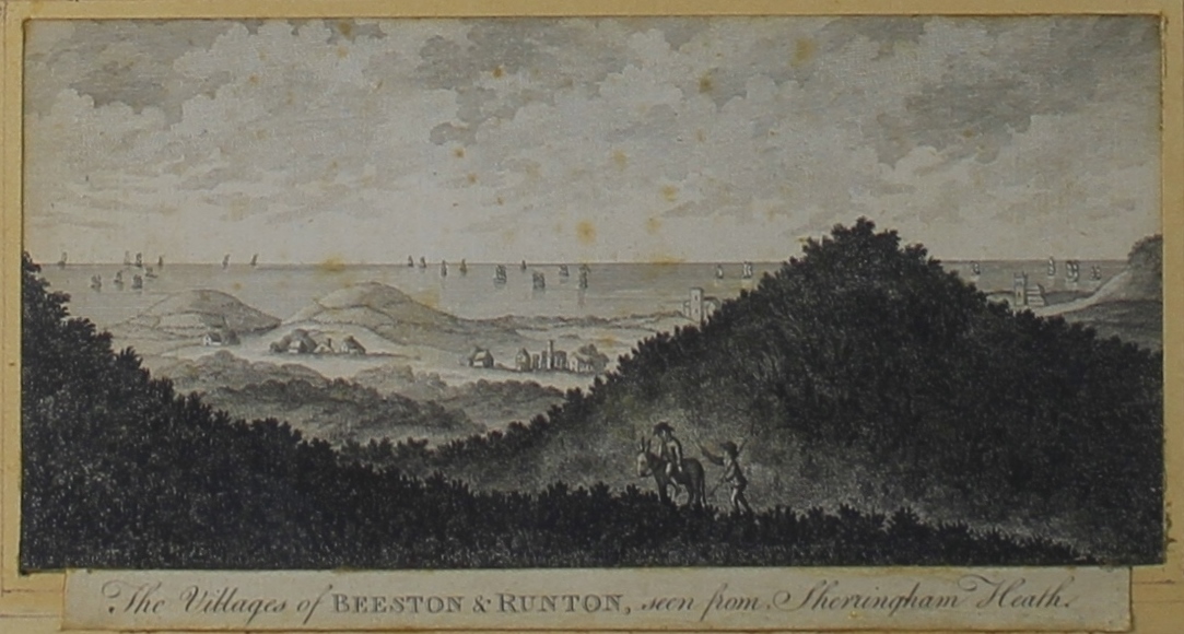 After Humphrey Repton (1752-1818), "Cromer", "Villages of Beeston and Runton, seen from Sheringham - Image 2 of 2