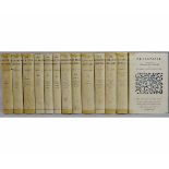 SIR JAMES GEORGE FRAZER: THE GOLDEN BOUGH A STUDY IN MAGIC AND RELIGION, London 1936, 13 volumes,