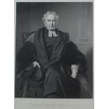 After Francis Grant, (1803-1878, British), engraved by W J Edwards "The Revd. Edward Hawkins, D.D.",