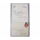 SIR ARTHUR CONAN-DOYLE (1859-1930): short autographed letter signed, Windlesham, Crowborough,