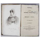 ELIZABETH BENTLEY: POEMS BEING THE GENUINE COMPOSITIONS OF, Norwich 1821, 1st edition, engraved port