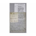 WILLIAM HOWITT (1792-1879): VIVISECTION, manuscript, 19 manuscript pages