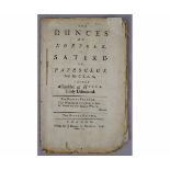 [ROBERT HEATH]: THE DUNCES OF NORFOLK A SATIRE, OR PATROCLUS AND HIS CLAN LATELY ASSEMBLED AT