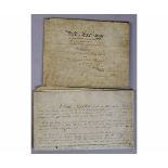 GUNTON, vellum deed of exchange between Lord Suffield and the Rector The Rev John Hepworth 1804,