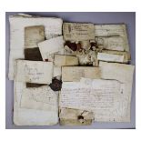 PACKET: good quantity vellum and other deeds, various dates