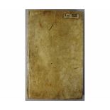 JOHN BUXTON (1685-1731), manuscript account book 1713-1717, only a few entries made with five