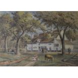James George Zobel, (1792-1881, British), inscribed "Whitlingham Public House, as it was in 1840,