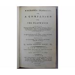 DAVID ERSKINE BAKER: BIOGRAPHIA DRAMATICA OR A COMPANION TO THE PLAYHOUSE, London 1782, new edition,