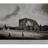 After Robert Ladbrooke, (1768-1842, British)engraved by E Bell, "Norwich Castle", a rare sepia